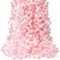 Spring Floral Garlands – 6PC 35.4FT Artificial Cherry Blossom Flower Garland, Silk Sakura Vines for Wedding, Party, Valentine, Japanese Home Decor, Hanging Floral Decoration